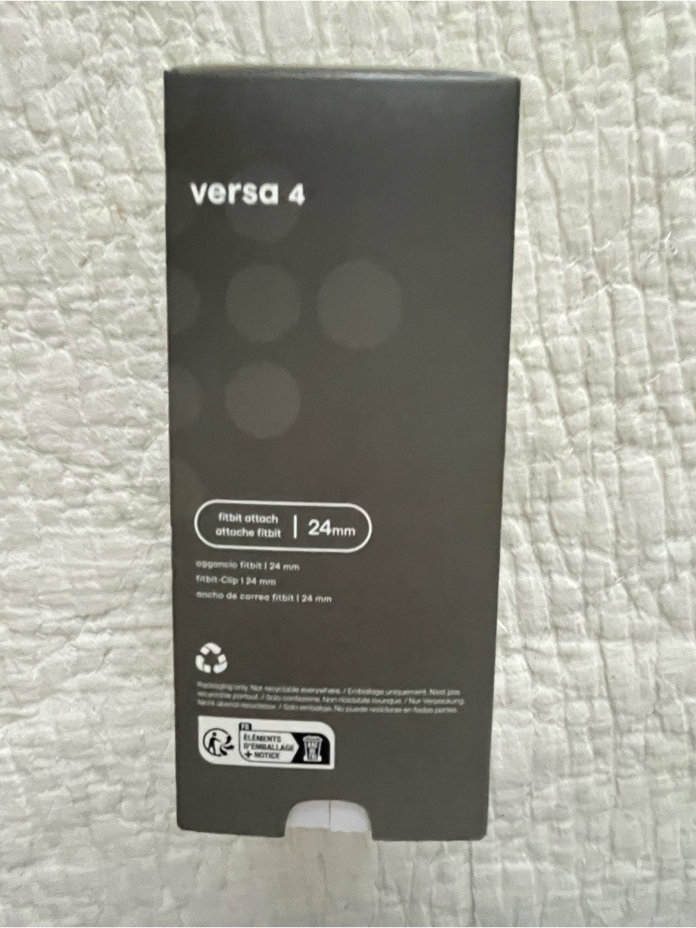 fitbit Versa 4 Smartwatch - Black - Picture 2 of 5